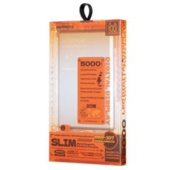 Power Bank 2-en-1 Magnétique + Câble 5000mAh REMAX Vocard Pro Series R