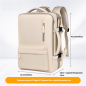 Sac Imperméable en Nylon pour Ordinateur 32x27x45cm Blanc Sac Imperméable en Nylon pour Ordinateur 32x27x45cm Blanc