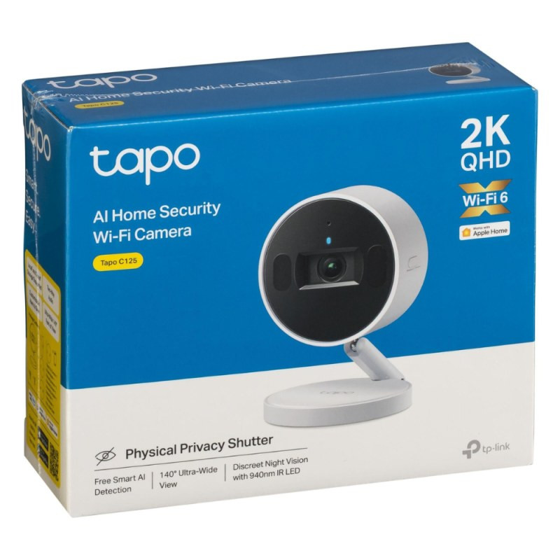 Security Camera TP-Link Tapo C125 – 2K AI Wi-Fi Security Camera TP-Link Tapo C125 – 2K AI Wi-Fi