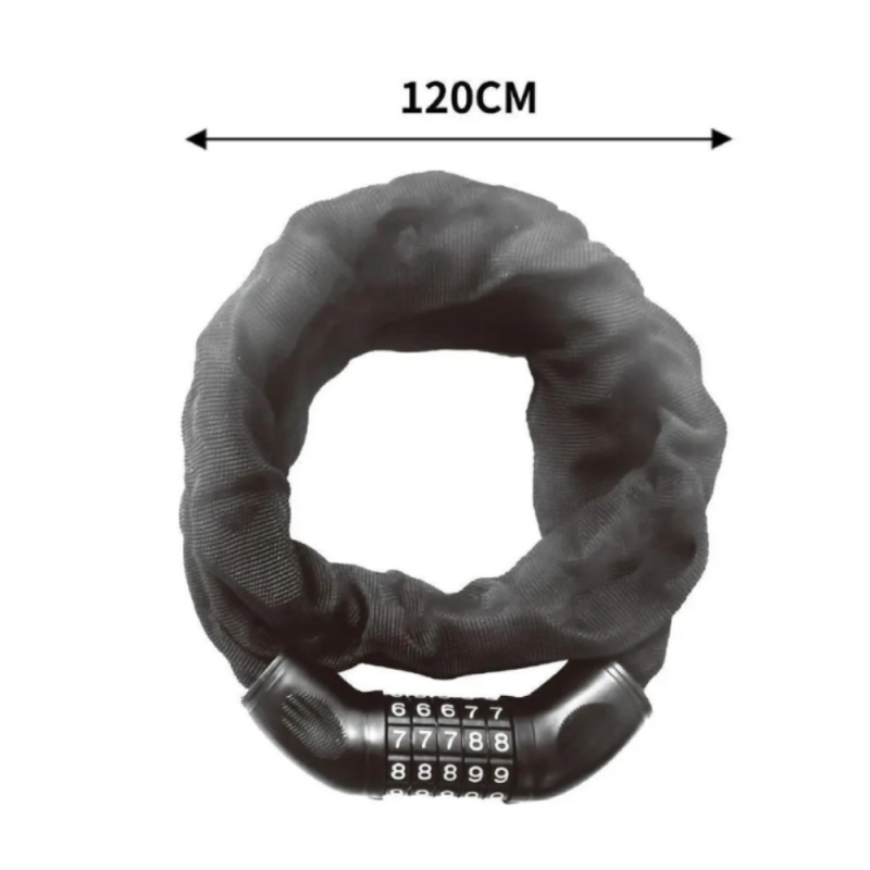 Combination Cable Lock CIAOBOSI CX-00976 – Iron Head Combination Cable Lock CIAOBOSI CX-00976 – Iron Head