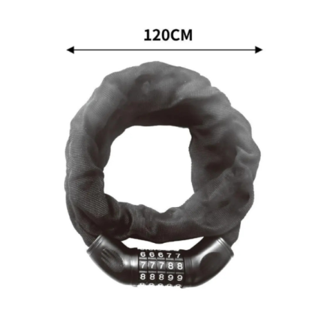 Combination Cable Lock CIAOBOSI CX-00976 – Iron Head