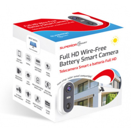 Caméra surveillance sans fil Full HD SUPICM004 | Smarty