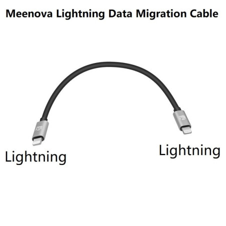 Câble Lightning / Ligthning de Migration de données Meenova (Compatible) — ECO · Smarty Paris 18e
