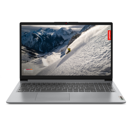 Lenovo Laptop IdeaPad 1 15ALC7 – 15.6-inch FHD, Ryzen 5 5625U, 8GB/512GB SSD, Grey, AZERTY · Refurbished