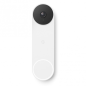 Google Sonnette Sans Fil avec Caméra - Blanc