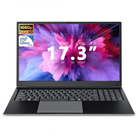 SGIN M17 Laptop - 17,3" - 8Go / 512Go - Celeron quad-Core - Gris - Cla