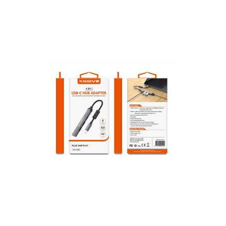 Adaptateur HUB USB-C XSSIVE XSS-HUB9 - Informatiques Ref A3086 | Smart