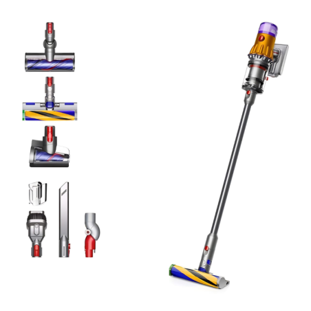 Aspirateur balai Dyson V12 Detect Slim Absolute - Gris et Vi