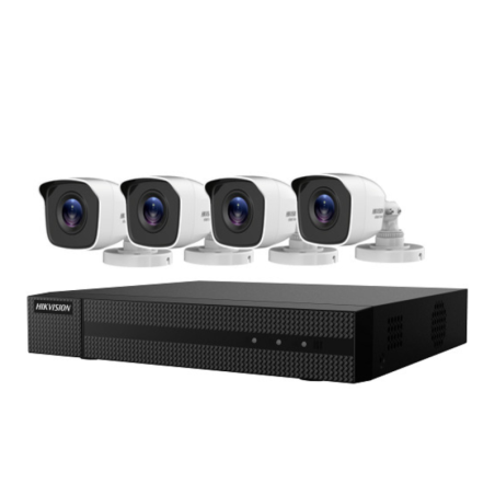 Caméra de surveillance HIKVISION - Lot de 4 - 1 To HDD - HWK-N4142BH-M
