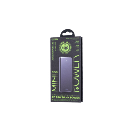 Power Bank Ultra-Fin à Charge Rapide PD20W 5000mAh FP-13 REMAX - Viole