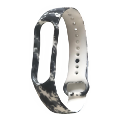 Bracelet pour Montre Mi Smart Band 5/6/7 - Blanc/Noir | Smar