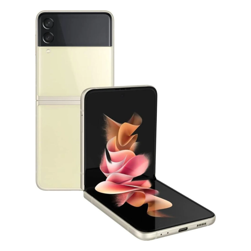 Samsung Galaxy Z Flip3 5G 128 Go - Beige (Ecran HS) Samsung Galaxy Z Flip3 5G 128 Go - Beige (Ecran HS)