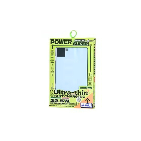 Power Bank Ultra-Fin à Charge Rapide 22.5W 10000mAh FP-8 REMAX - BLeu