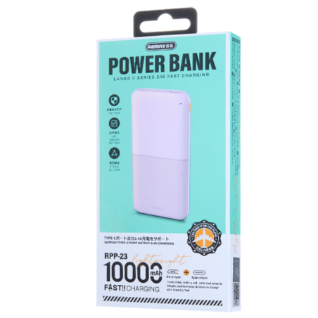 Power Bank 10000mAh REMAX Lango II Series RPP