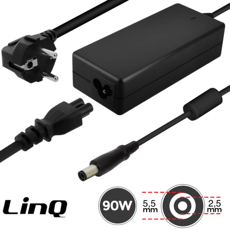 Chargeur Secteur PC HP/ACER 90W / 19V 4.74A Embout 5.5*2.5mm