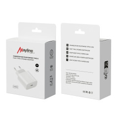 Adaptateur Secteur USB-C 20W (Mayline) — Mayline · Smarty Paris 18e