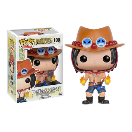Figurine Funko Pop! One Piece Portgas D. Ace - Alimentation 