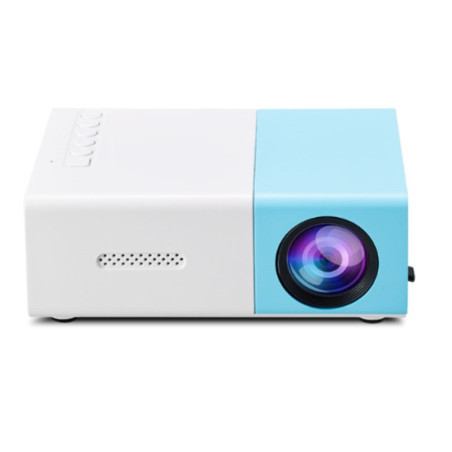 Mini projecteur ECO YG300 4K 800 lumens bleu | Smarty