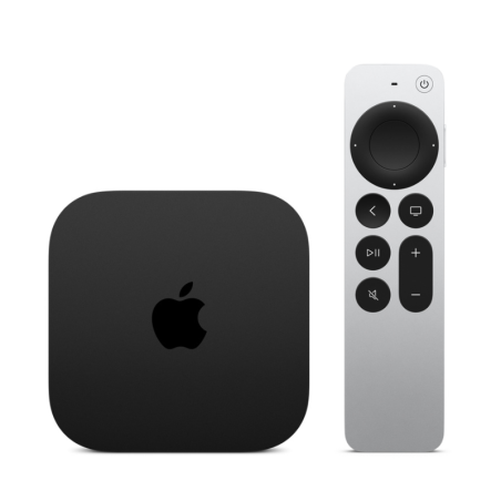 Apple TV 4K 64Go 2e génération A2169 Noir - Avec boîte et d’accessoires
