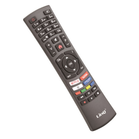 Compatible TV Remote LinQ URC5755 for Telefunken – Black