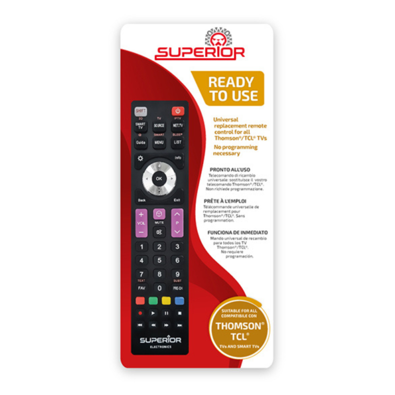 Universal Remote Superior Electronics SUPTRB017 – Thomson/TCL TVs After 2000