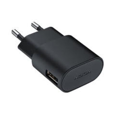 Adaptateur Secteur USB Nokia AC-60E - 5V - 1.5A - 7.5W - Noir - Vrac — Nokia · Smarty Paris 18e