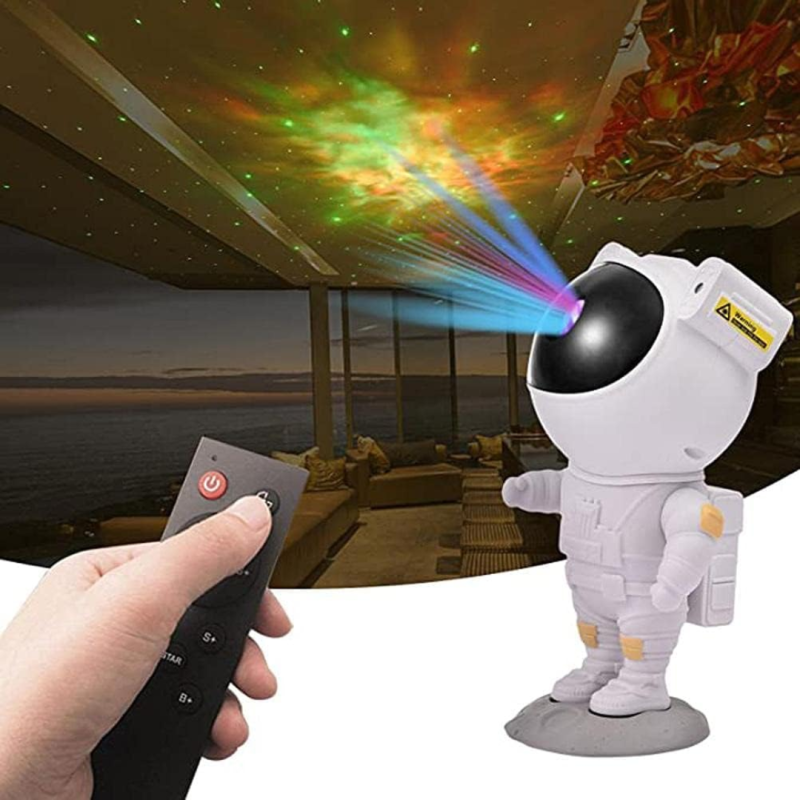 Projecteur Galaxie Astronaute Chambre Salon avec Télécommande Projecteur Galaxie Astronaute Chambre Salon avec Télécommande