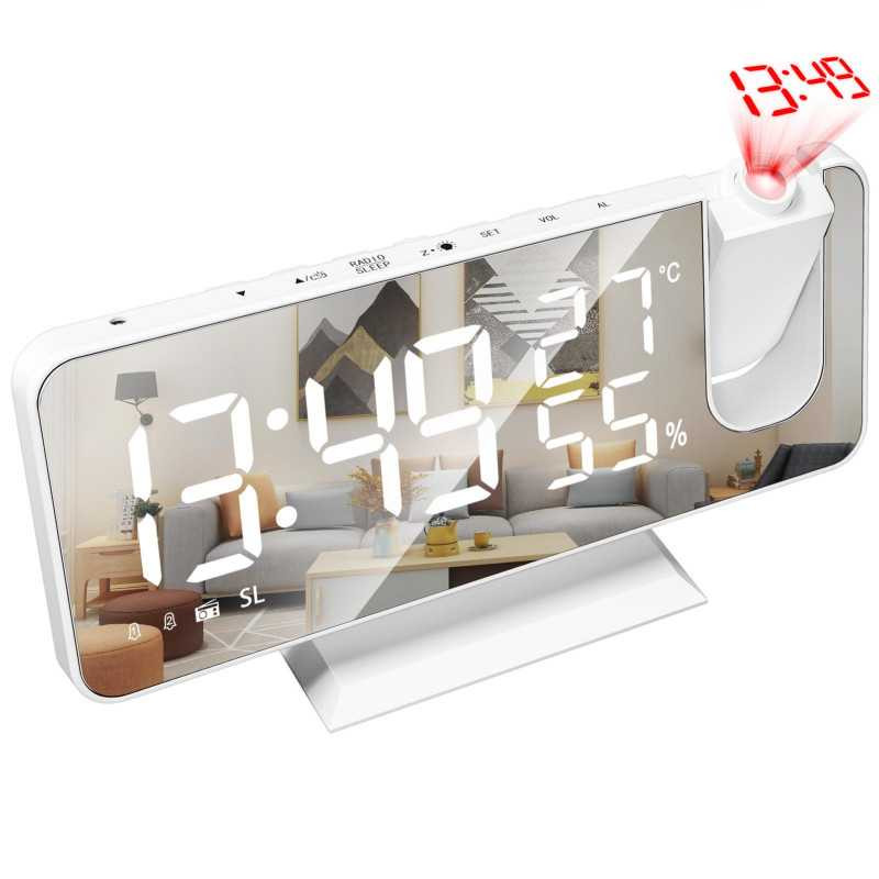 Réveil à projection numérique ECO – grand écran LED