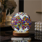 Moroccan Night Light ECO – Blue Glass Mosaic USB 5V Dimmer