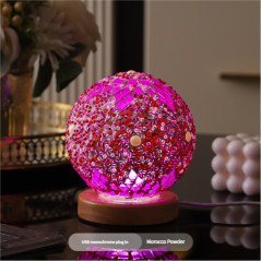 Pink Mosaic Night Light USB 5V | Smarty