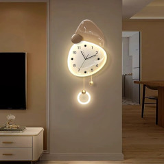LED wall clock 50x107 cm Lumière du Temps | Smarty