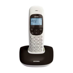 Téléphone Fixe Sans Fil Brondi Nice - Noir/Blanc (Neuf) - Smartphones