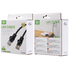 Câble d’Internet 3M CAT6 Ellietech - CC502 - Ellietech - Aud