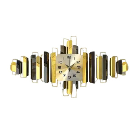 LED Wall Clock ECO – 95 x 45 cm Gold