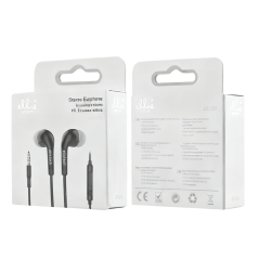Écouteurs Stéréo Jack 3.5mm Ellietech AT228 – Noir - Audio Ref A3597 |