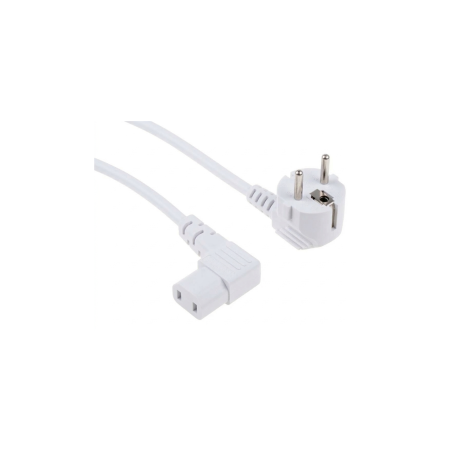 Câble d'alimentation PC Moniteur Europeen avec 2 broches vers IEC - 1.