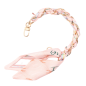 Phone Case Necklace ECO – Light Pink Silk Scarf 32 cm