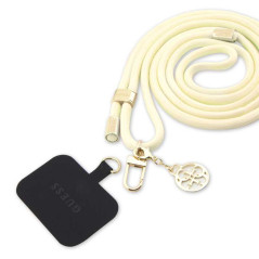 GUESS Universal Lanyard GUOUCNMG4EE Beige | Smarty