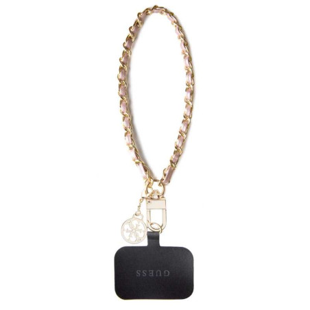Universal Chain GUESS GUOUCHSAMC4P – Pink Saffiano PU 15 cm
