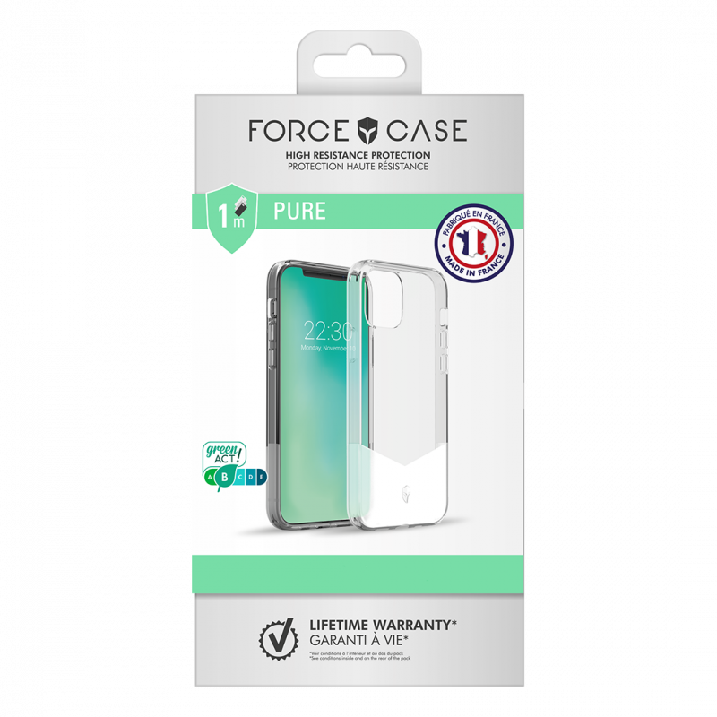 Coque de Protection Transparent FORCE CASE Pure Huawei P Smart 2020 Coque de Protection Transparent FORCE CASE Pure Huawei P Smart 2020