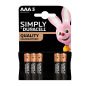 Piles Alcalines Duracell Mini AAA Simplement LR03 MN2400 x 5pcs — Duracell · Smarty Paris 18e