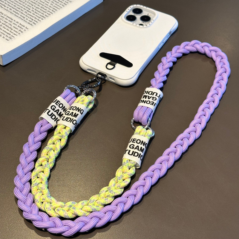 Phone Lanyard ECO – 2-in-1 Ponytail Style Two-Tone Phone Lanyard ECO – 2-in-1 Ponytail Style Two-Tone