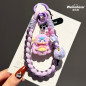Phone Wrist Strap ECO – Purple Two-Tone Doll Keyring Phone Wrist Strap ECO – Purple Two-Tone Doll Keyring