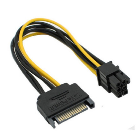 Adaptateur d'alimentation 6 Pin / 15 Pin SATA — ECO · Smarty Paris 18e