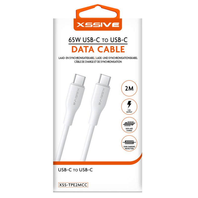 USB-C to USB-C Cable XSSIVE XSS-TPE2MCC – 2 m