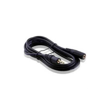 Câble d'extension Audio 3.5mm Mâle vers femelle - 1.5M - Noir Ref A211