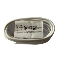 Câble Samsung USB-C vers USB-C 1,8 m 3A blanc