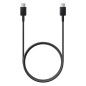 Samsung Câble USB-C vers USB-C EP-DA905BBE – 1 m Noir Samsung Câble USB-C vers USB-C EP-DA905BBE – 1 m Noir