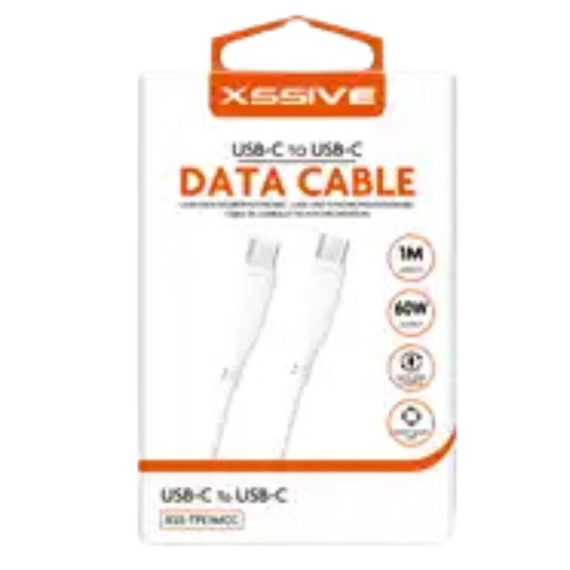 USB-C to USB-C Cable XSSIVE XSS-TPE1MCC – 1m White