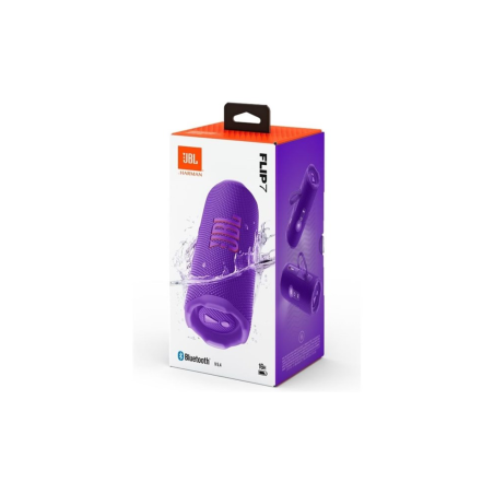 Enceinte Bluetooth sans fil JBL Flip 7 - JBLFLIP7PUR - Violet - Audio